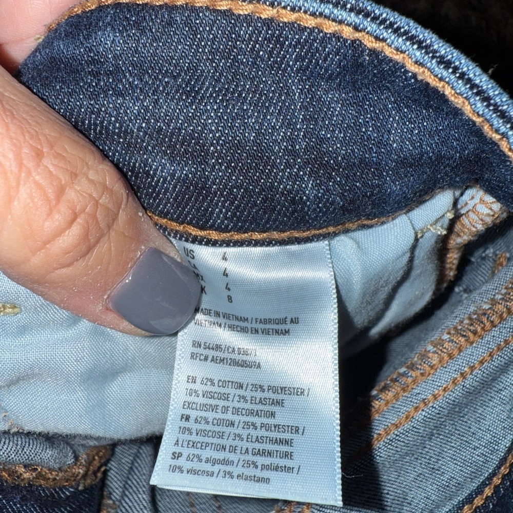 American Eagle Outfitters Indigo Jean Shorts - Picture 3 of 4